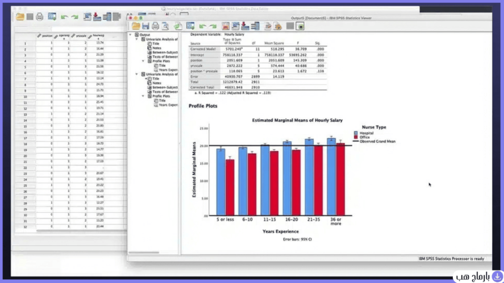 تنزيل برنامج spss — لقطة شاشة 1